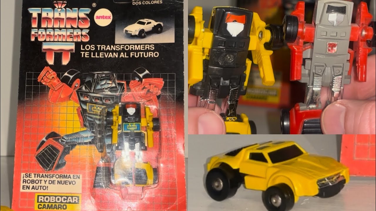 Transformers Robocar Camaro Antex yellow windcharger review