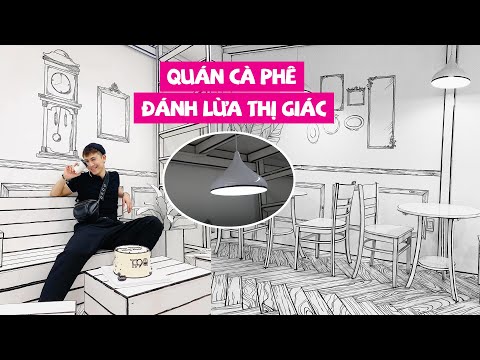 Video Quán cà phê như bước ra từ truyện tranh ở Sài Gòn - youtube