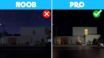 Enscape Night Rendering - Tips and Tricks