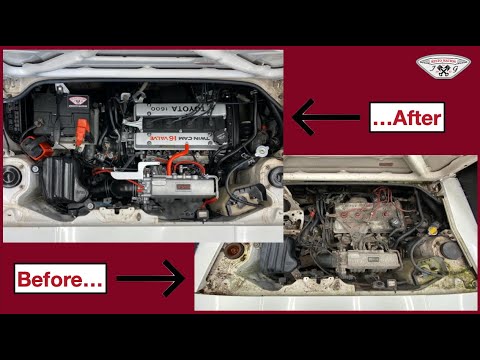 How To Restore/Detail you Engine Bay (Toyota MR2 Mk1 4AGE)