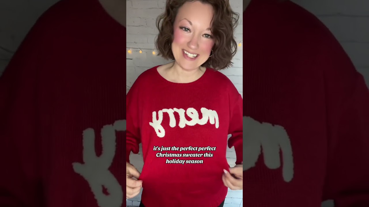 Cozy Christmas Sweater for Parties & Lounging 