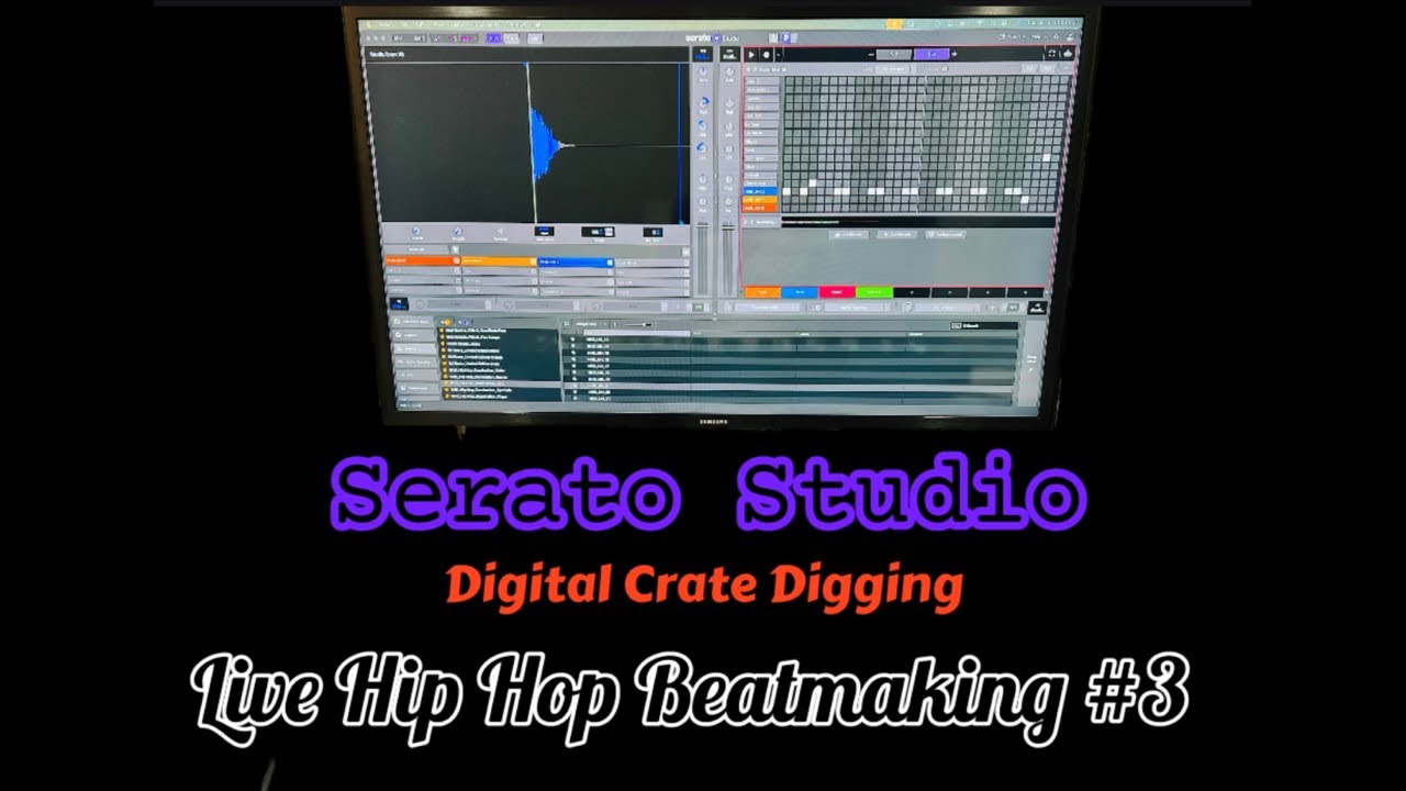 Serato Studio, Live Hip Hop Beatmaking #3