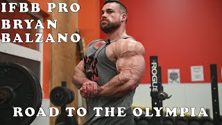 IFBB Pro Bryan The Phenom Balzano Road To The Olympia Series Chest 4 Weeks Out