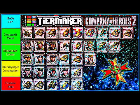 Тир Лист 📊 Вермахт ✙ | Company of Heroes 2 🎖️ @tila_play