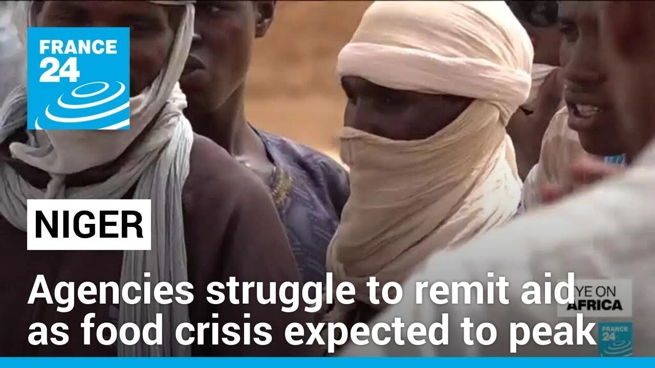 Agencies struggle to remit aid to Niger as food crisis expected to peak in June • FRANCE 24