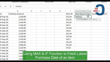 How to use the MAX and IF Function to fetch the most recent date - Revaluation Use Case