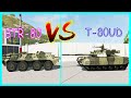 Tank Crashes Test - T-80UD Vs. BTR-80 | BeamNG Drive