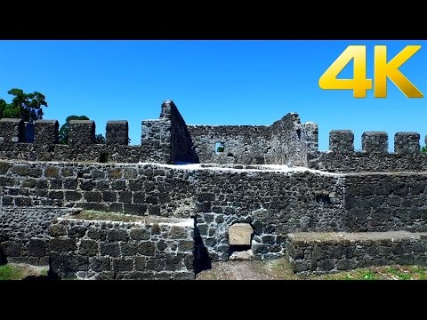 Gonio fortress Apsaros / გონიოს ციხე / Крепостъ Гонио / -  4K aerial video footage - DJI Inspire 1