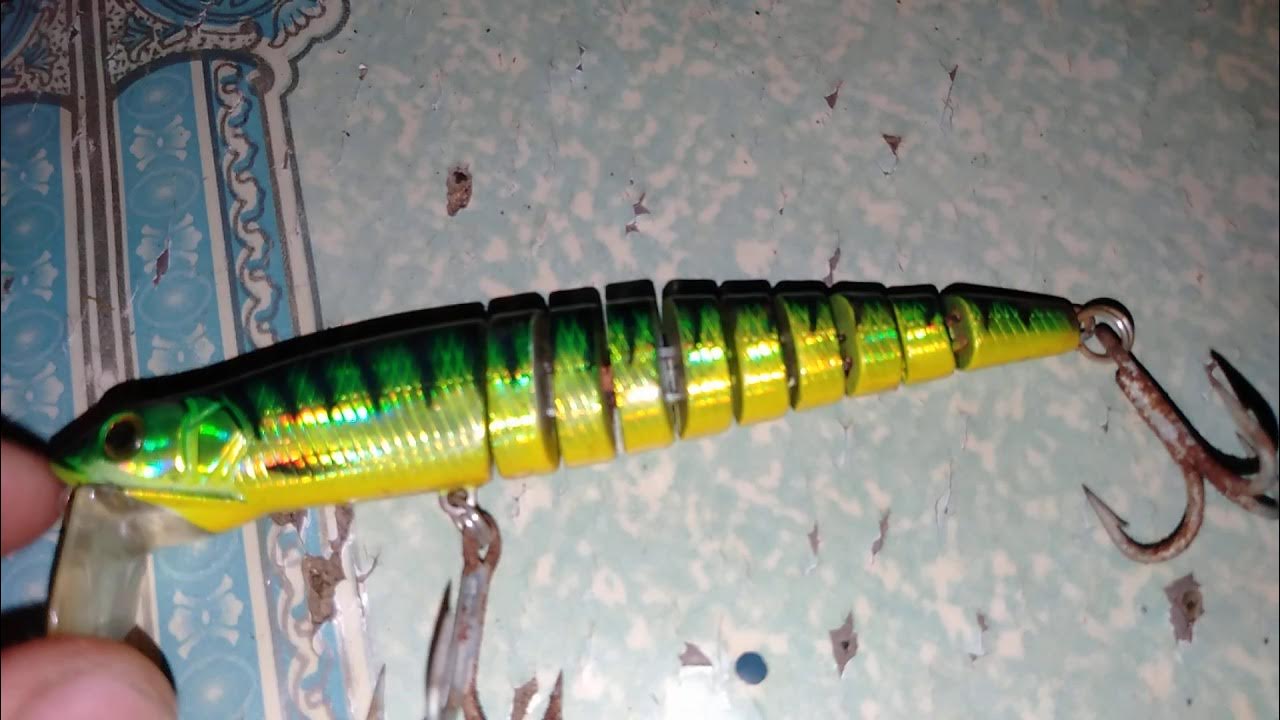 LURE REVIEW (STRIKE PRO jointed lure) 