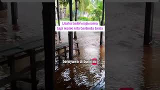 Usaha boleh sama tapi rezeki kita berbeda beda