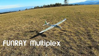 Joris et son Planeur Multiplex Funray