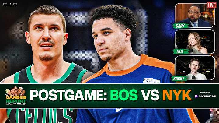 Garden Report w/ Gary Washburn: Lillard Latest, Jaylen Brown Opens Up & Celtics vs Knicks Postgame