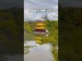 Kinkaku-ji a golden dream floating over still waters in Kyoto #KinkakujiTemple #UNESCOHeritage