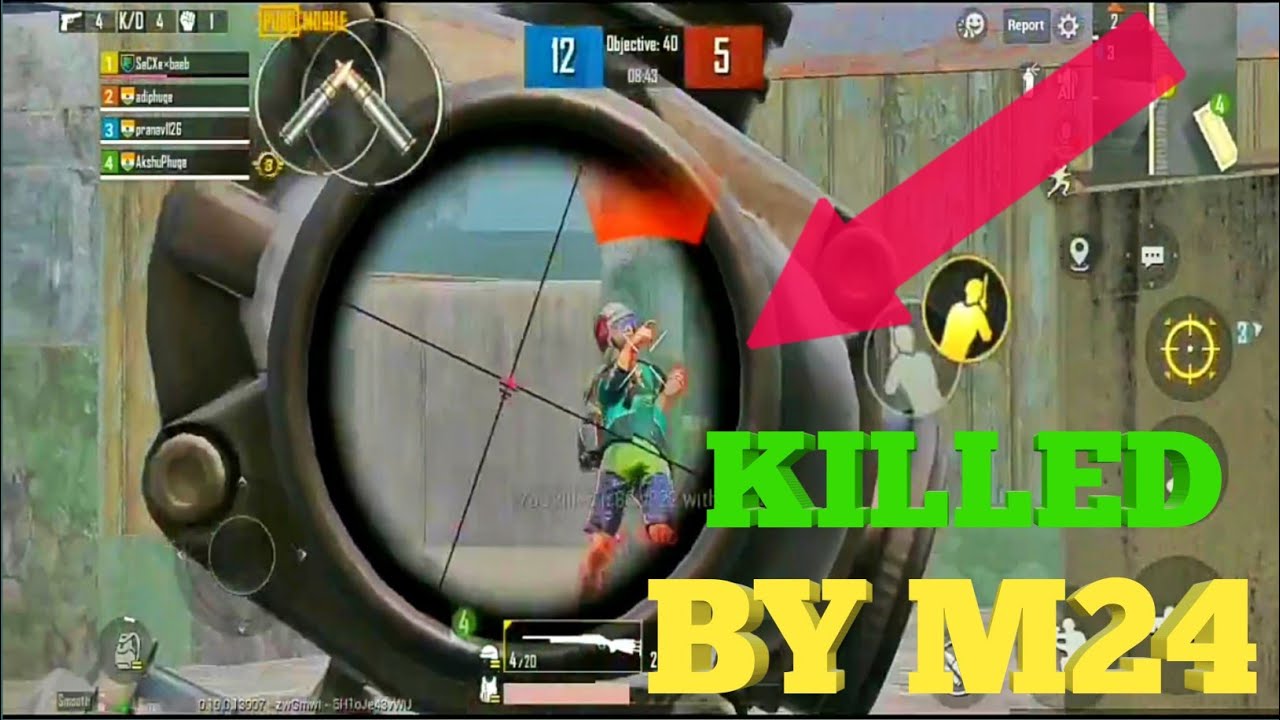 BEST M24 GAMEPLAY IN TDM || PUBG MOBILE || TEAM DEATH MATCH - YouTube
