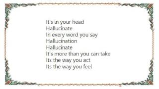 Def Leppard - Hallucinate Lyrics