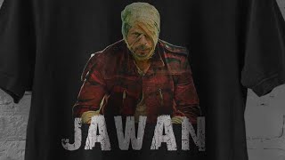 Shah Rukh Khan jawan T shirt design tutorial  in Photoshop igaanimation