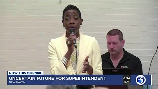 VIDEO: New Haven's superintendent still employed after meeting