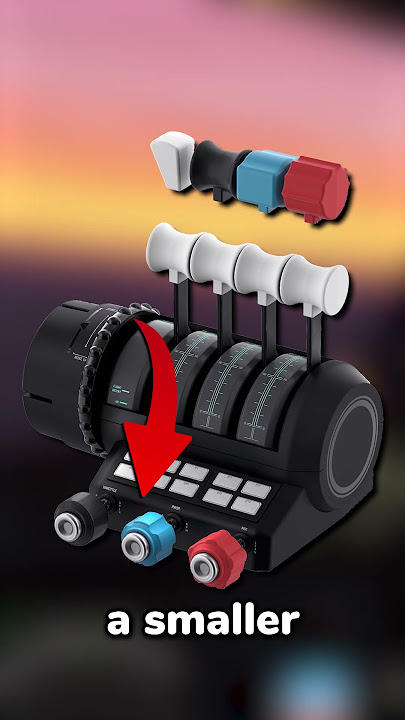 The Velocity One Flight Simulation Yoke & Throttle Quadrant For X-Box & PC