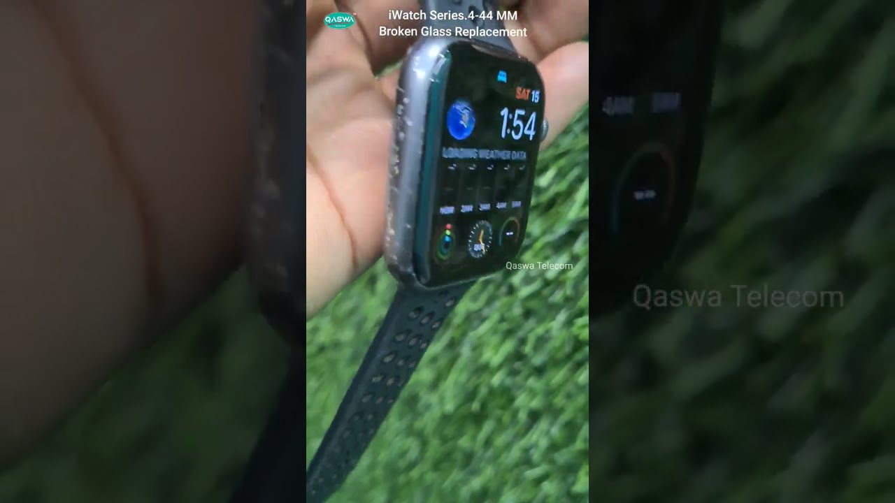 Apple watch Series-4 44MM Hard broken display glass