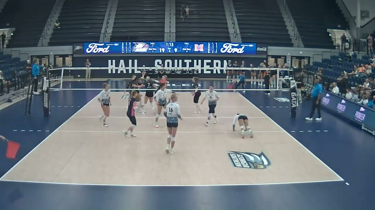 Destiny Nelson 2025 Mercer Volleyball Highlights Video #1