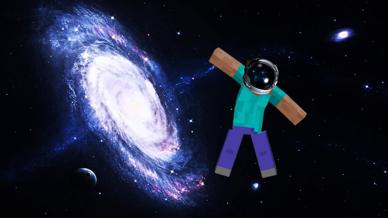 Going to SPACE in Minecraft... YouTube
