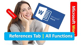 Microsoft Word References Tab All Functions | Learn Microsoft Word | MS Word in HINDI URDU