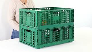 Easy Folding Mesh Crate for Vegetables and  Fruits