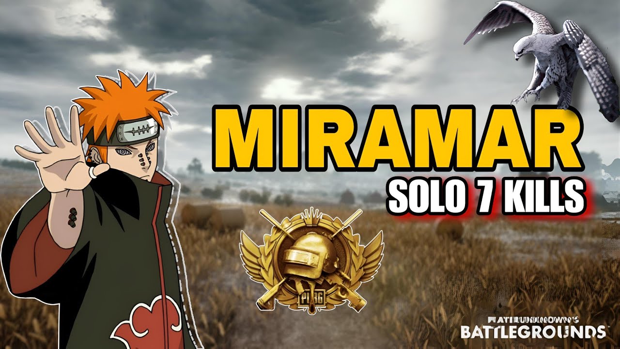 BGIS ROUND 1 - MATCH 2 - MIRAMAR DOMINATION with 20 KILLS | Solo 7 ...