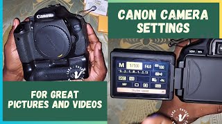 Best settings for Canon 600D pictures and videos  | 15 Years old Canon DSLR Camera
