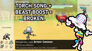 TORCH SONG, ARMOR CANNON BACEPHALON Is Broken In National Dex Stabmons on Pokemon Showdown !!