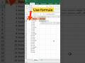 Aggregate Formula&amp; Function ‼️ Count numbers with hidden rows ⁉️💯#exceltutorial #shorts
