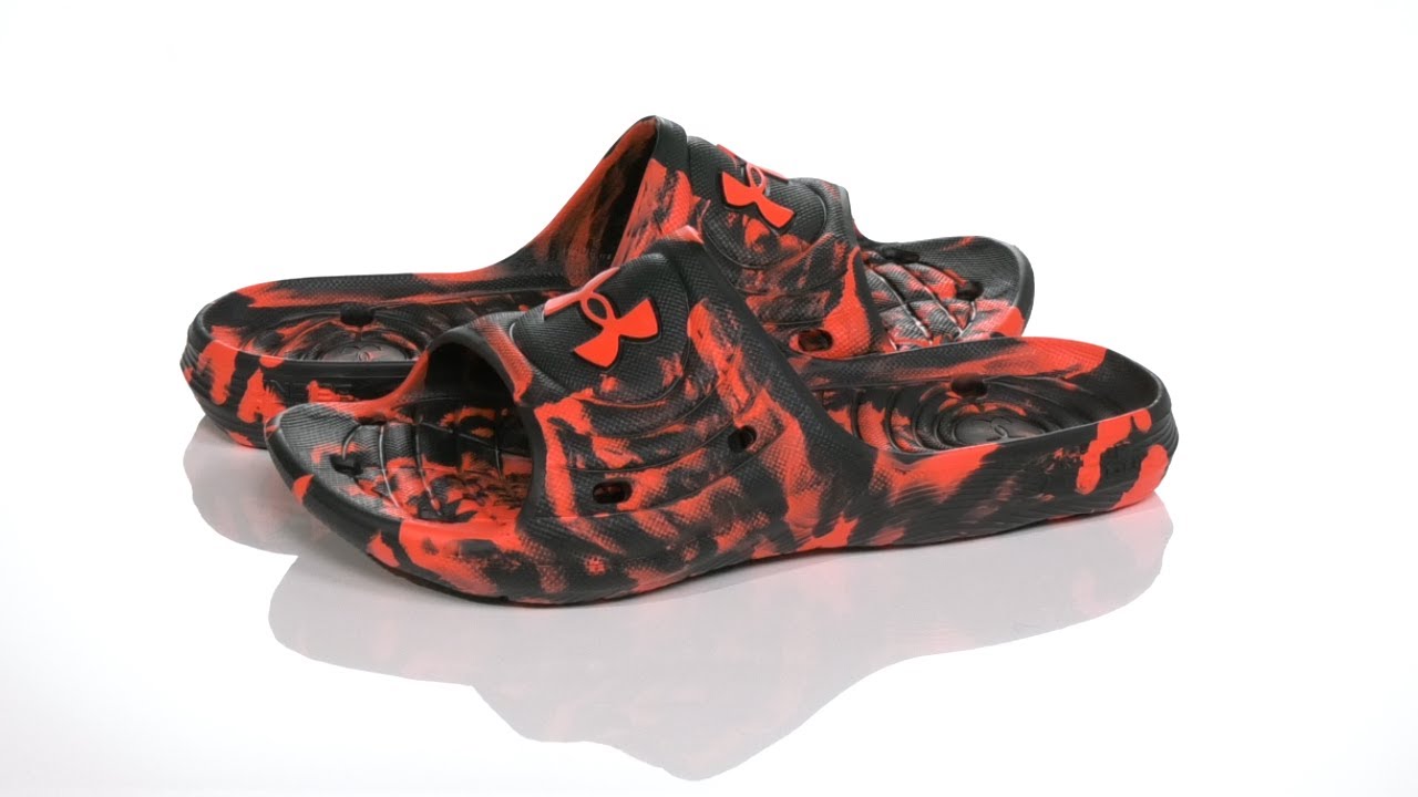 Under Armour Men's Locker Camo Slides