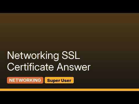 What is the correct terminology for an "official" SSL certificate?