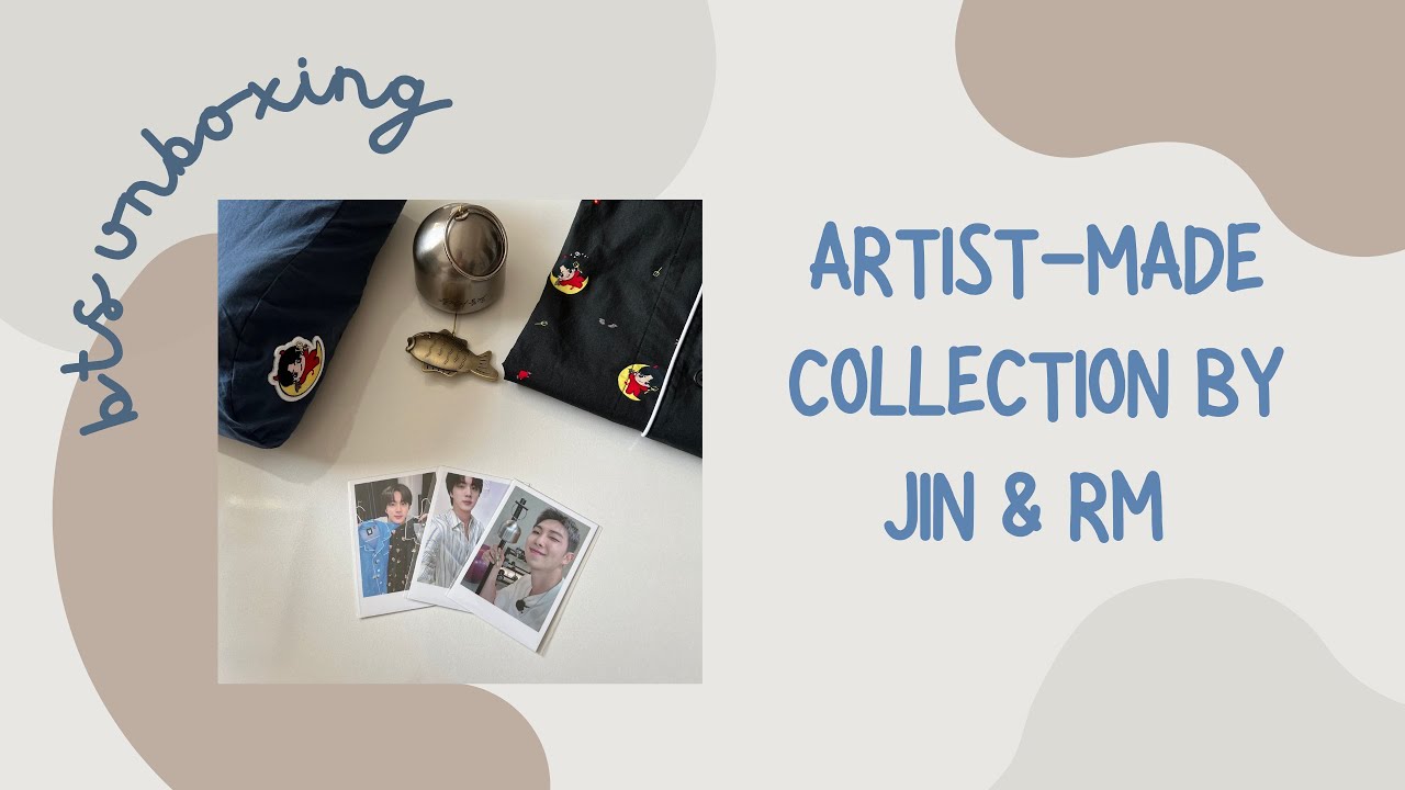 unboxing bts artist-made collection by jin & rm ✿ - YouTube
