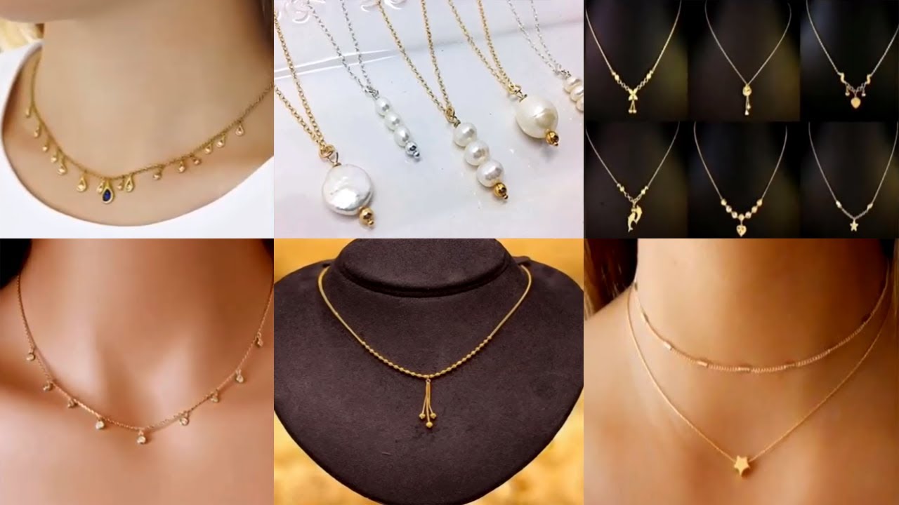 light weight daily wear gold chain