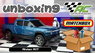 Unboxing Rivian R1T Matchbox 2023