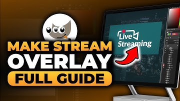 Making Stream Overlay in GIMP (FAST & EASY) | 100% WORKS | NO Yapping, To The Point!