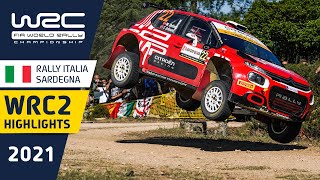 WRC2 Highlights Day 1 - Rally Italia Sardegna 2021