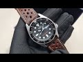 Review seiko diver skx013 black dial midsize