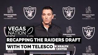 Tom Telesco recaps the Raiders 2024 NFL Draft