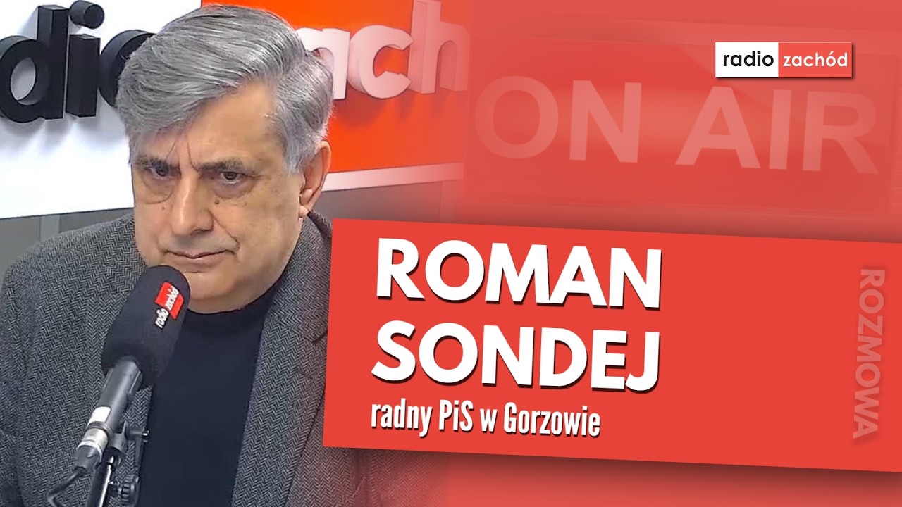 Roman Sondej, radny PiS w Gorzowie