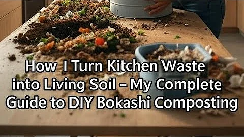 How I Turn Kitchen Waste into Living Soil - My Complete Guide to DIY Bokashi Composting