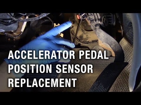Accelerator Pedal Position Sensor Replacement -  Chevy Silverado 2500