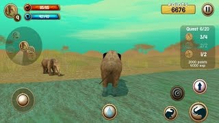 Wild Elephant Sim 3D Android Gameplay screenshot 4