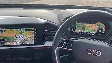 Audi Q4 E-Tron Map options (MMI and Virtual Cockpit)