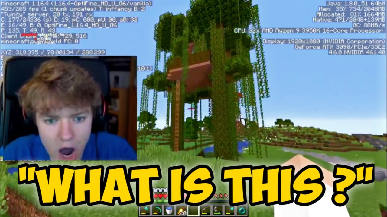 TommyInnit REACTS to LIL NAS X's House in Dream SMP