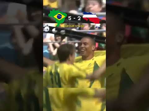 Brazil Road To Victory - World Cup 2002 Shorts