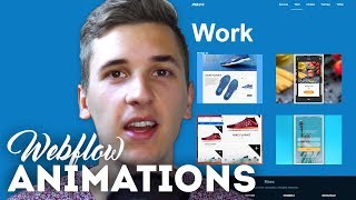 Animations & Interactions • Webflow Tutorial