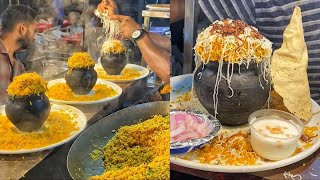 VEG BIRYANI EXISTS😱😱 कौन कहता है वेज बिरयानी नाम की कोई चीज नहीं होती??🤔🤔 Indian Street Food