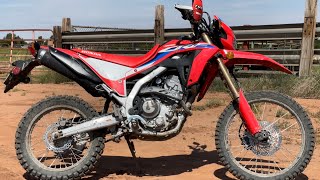 INDEPTH REVIEW: 2022 Honda CRF300L  the good and the bad...